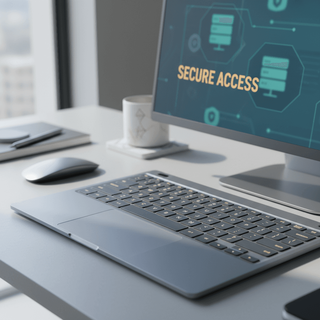 Secure email and hosting provider workspace