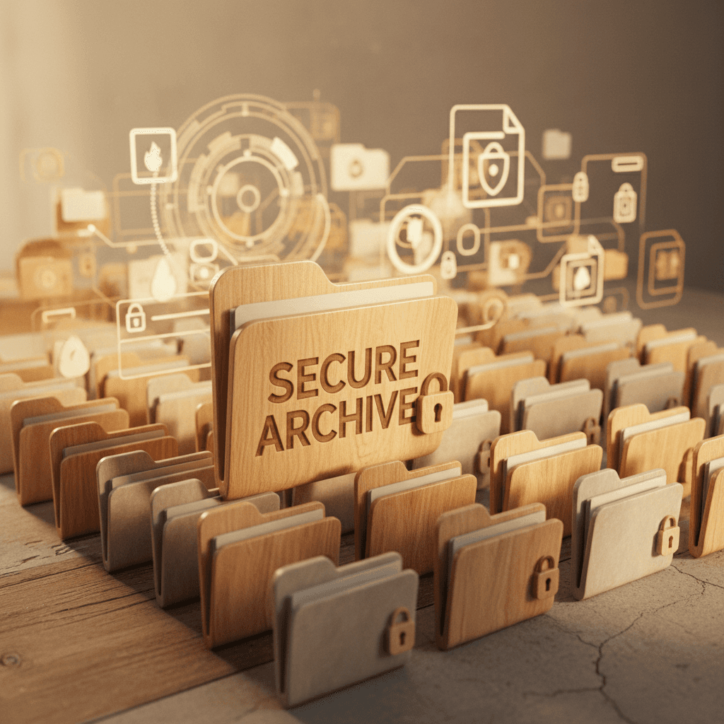 Secure document storage and management